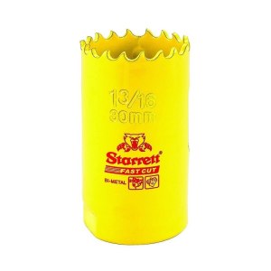 Starrett Sierra recta bimetálica de corte rápido con dientes HSS resistentes a la abrasión, ideal para cortar metal, acero y madera, diámetro de Starrett Sierra recta bimetálica de corte rápido con dientes HSS resistentes a la abrasión, ideal para cortar metal, acero y madera, diámetro de