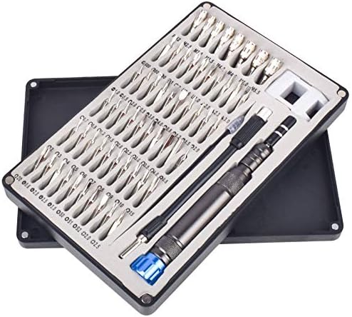 FixtureDisplays Pedazos del destornillador de la precisión fijaron la PC magnética 64 del equipo de herramientas de reparación de la electrónica