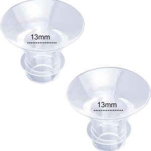 Insertos de brida de 0.512 in, 2 unidades, compatibles con Momcozy S12 ProS9 ProS12S9 Copa de sacaleche portátil, adecuado para Insertos de brida de 0.512 in, 2 unidades, compatibles con Momcozy S12 ProS9 ProS12S9 Copa de sacaleche portátil, adecuado para