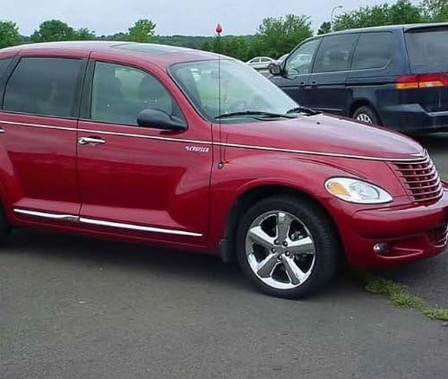 Compatible con Chrysler PT Cruiser 2000-2005 cromado BELTLINE Trim 10PC 2001 2002 2003 2004 00 01 02 03 04 05 GT Limited Touring Convertible