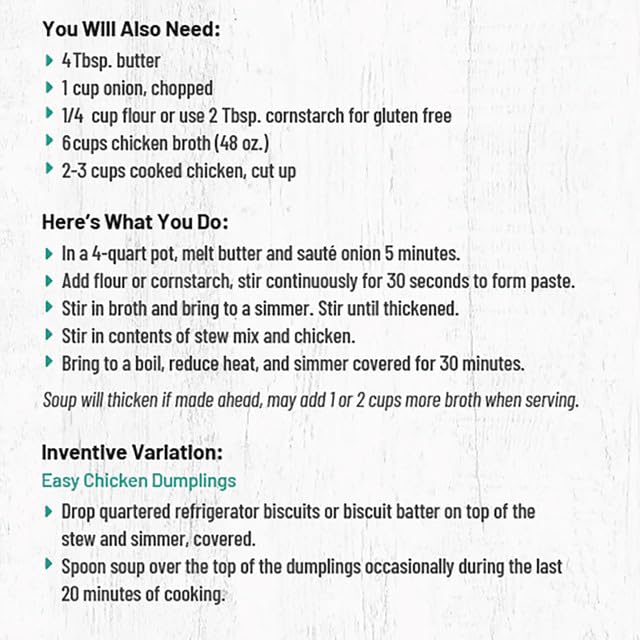 Frontier Soups Hearty Meals colorado campfire estofado de pollo, 7 onzas, paquete de 2