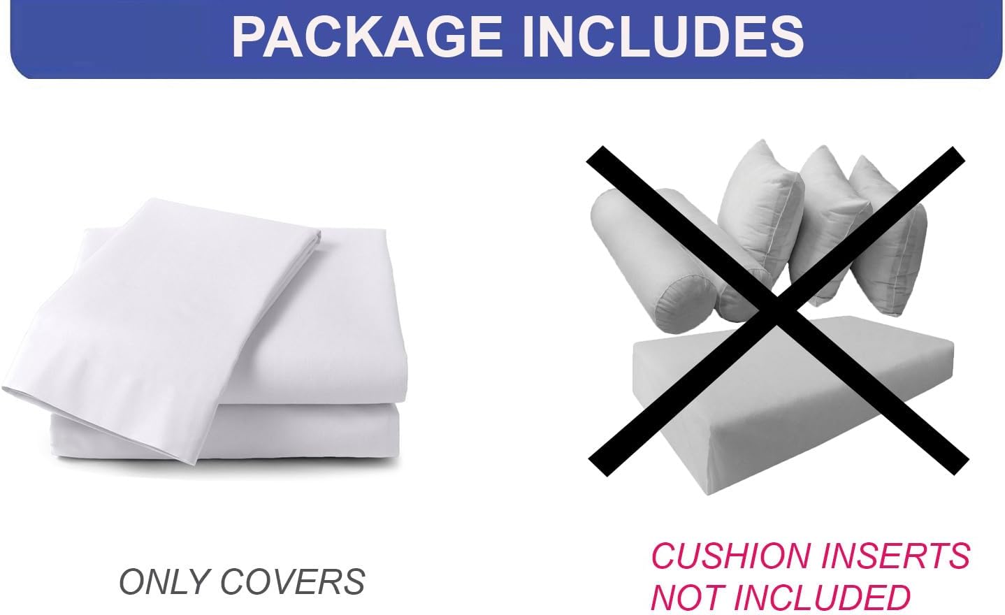 Prolinemax Funda solamente Sábana bajera ajustable para colchón de sofá cama estilo 3 Twin Knife Edge para exteriores AD001