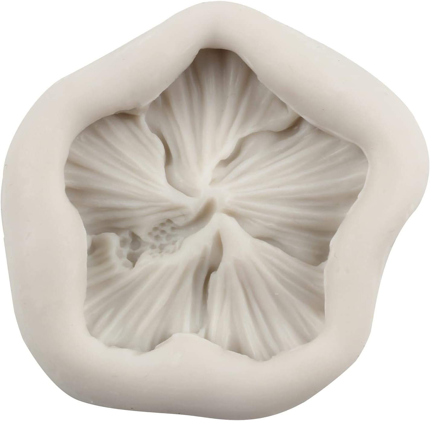 Frangipani – Molde de silicona floral de plumeria, moldes de fondant de flores de hibisco para decoración de pasteles, decoración de cupcakes,