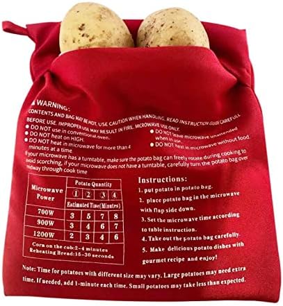fácil bolsa de patatas de microondas, haciendo express, deliciosas, papas en solo 4 min con receta gourmet.