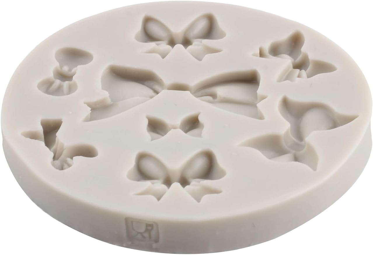 Molde de silicona para fondant, corona de chocolate para cupcakes, decoración de pasteles, dulces, pasta de goma, juego de 4