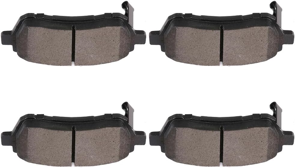 SCITOO Pastillas de freno delanteras D1454-8653 para Ford Fiesta 2011-2019
