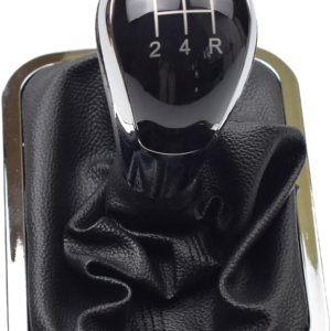 Hacreyatu Pomo de palanca de cambios Pomo de cambio Bota para Geely Emgrand 7 EC7 EC715 EC718 E7 Hacreyatu Pomo de palanca de cambios Pomo de cambio Bota para Geely Emgrand 7 EC7 EC715 EC718 E7