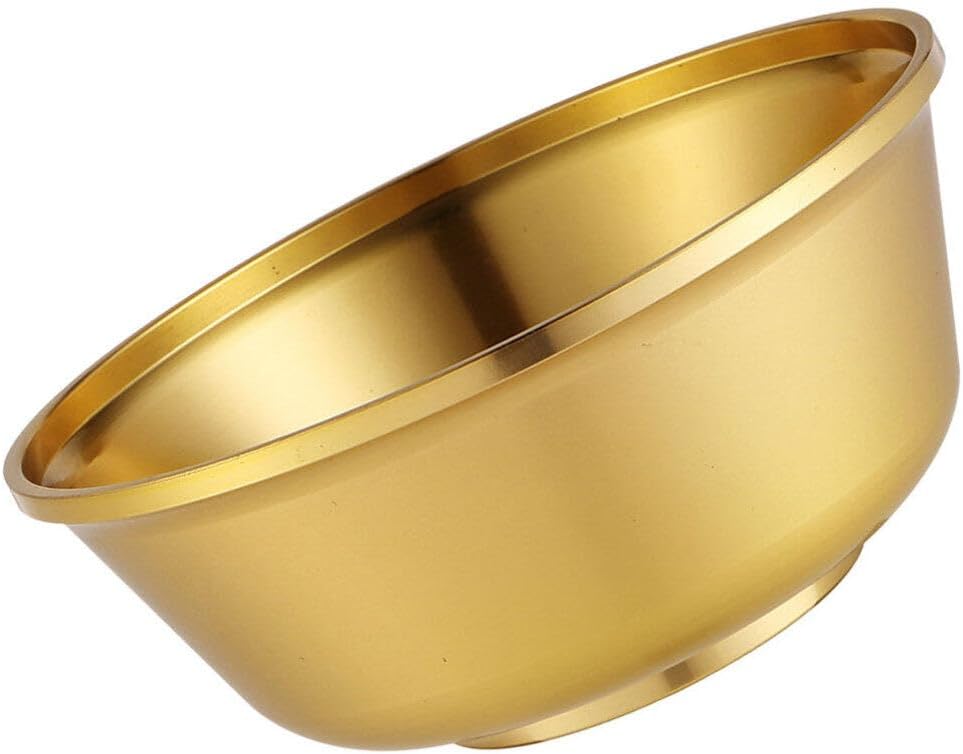 VOSAREA Cuenco de agua de altar Cuenco de oferta Tazón de agua budista tibetano Cuenco de agua Copa de vino Cáliz Taza de altar de meditación