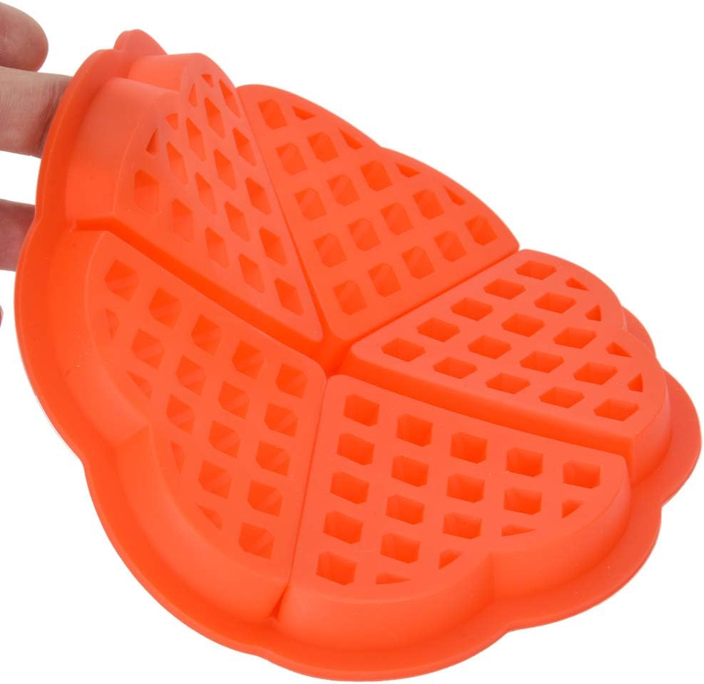 Waffles Nestle hace molde Cavity Molding para juegos de utensilios para hornear (forma de corazón)