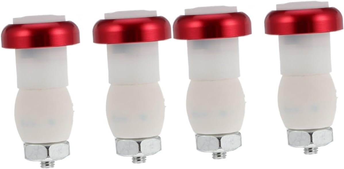 YARNOW 4 luces para manillar de bicicleta, luz de giro de seguridad, luz de giro para manillar de bicicleta, luz de señal de giro para bicicleta,