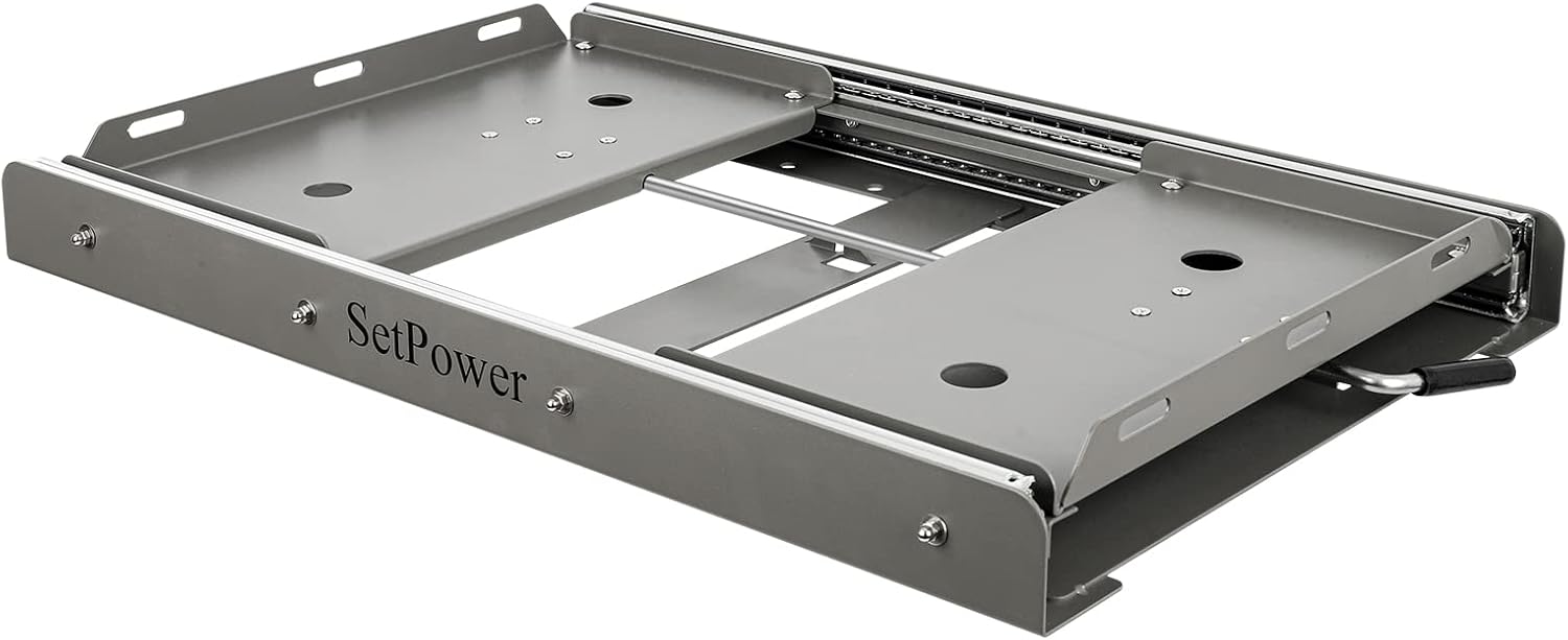Setpower Montaje deslizante para refrigerador portátil serie AJ, diseñado AJ30, AJ40, AJ50