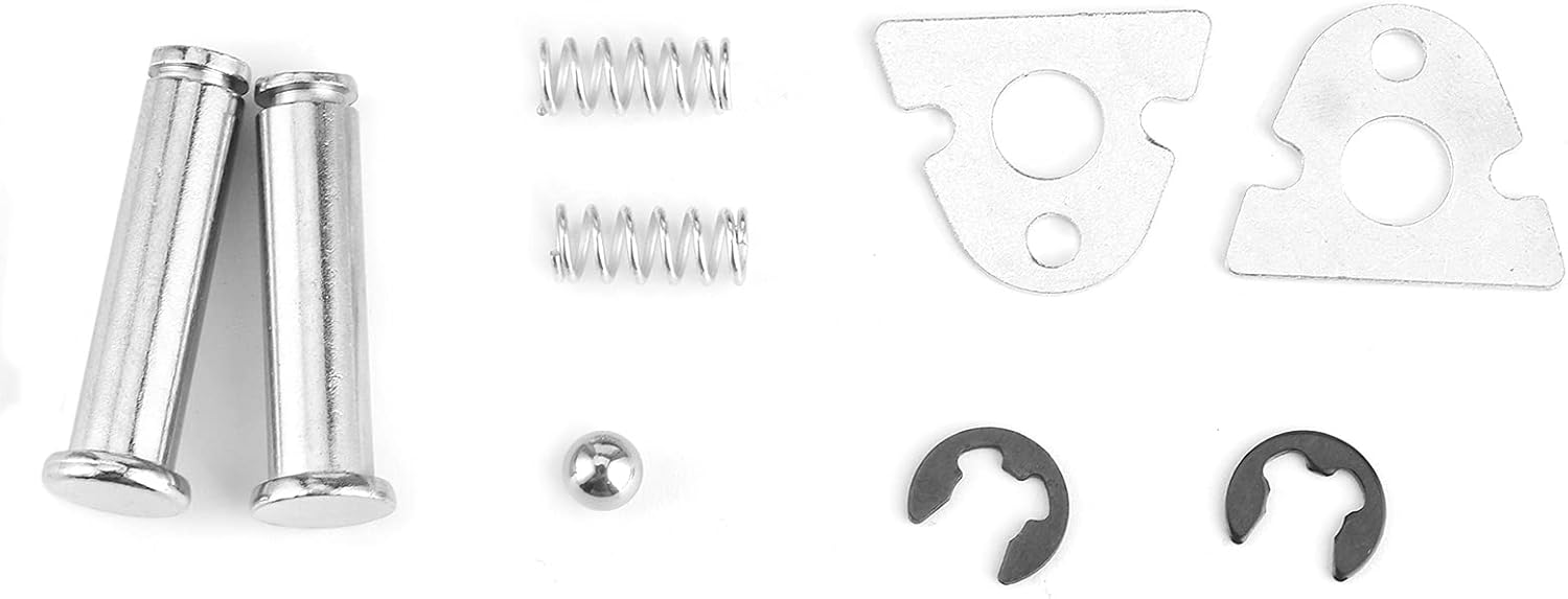 Aramox Estriberas de motocicleta, clavija trasera izquierda+reposapiés derecho para Suzuki HAYABUSA GSX1300R 20082011