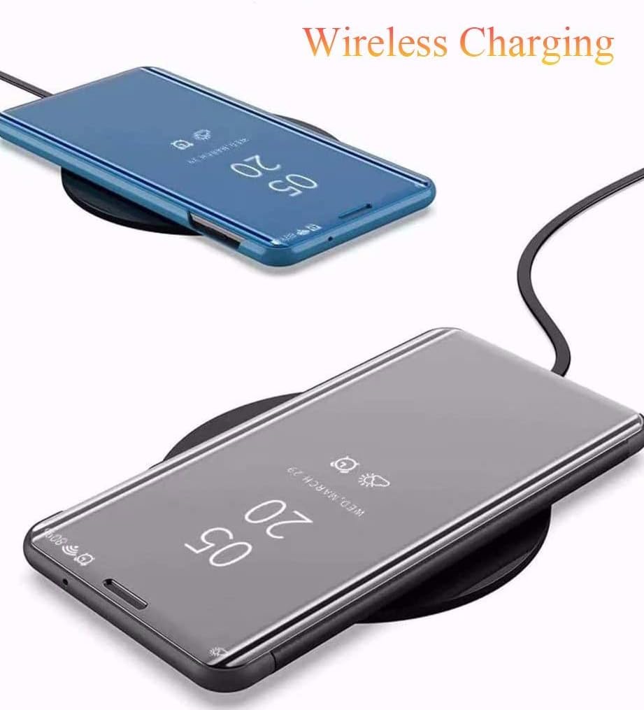 Ysnzaq Funda de maquillaje de lujo con pantalla de ventana inteligente con función atril a prueba de golpes, para Apple iPhone SE 2022iPhone SE