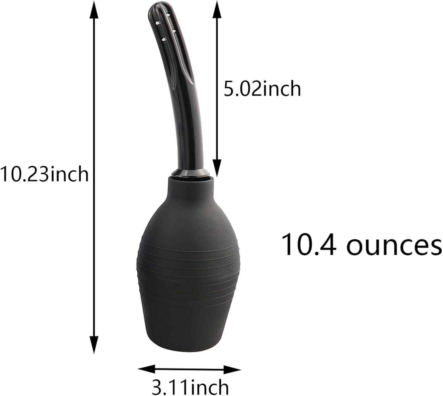 Kit de bulbo de enema de ducha anal limpiador de enema de ducha para la salud de las mujeres o de los hombres