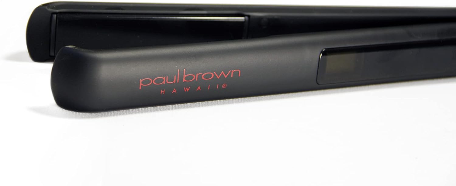Paul Brown Hawaii Plancha plana de cerámica profesional alisadora de pelo premium para cabello fino y grueso, cabello sedoso, radiante y sin