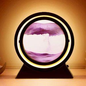 Lámpara de decoración artística de arena móvil, luz de pintura de arena movediza giratoria de 360, arena líquida de mar profundo 3D, actividad Lámpara de decoración artística de arena móvil, luz de pintura de arena movediza giratoria de 360, arena líquida de mar profundo 3D, actividad