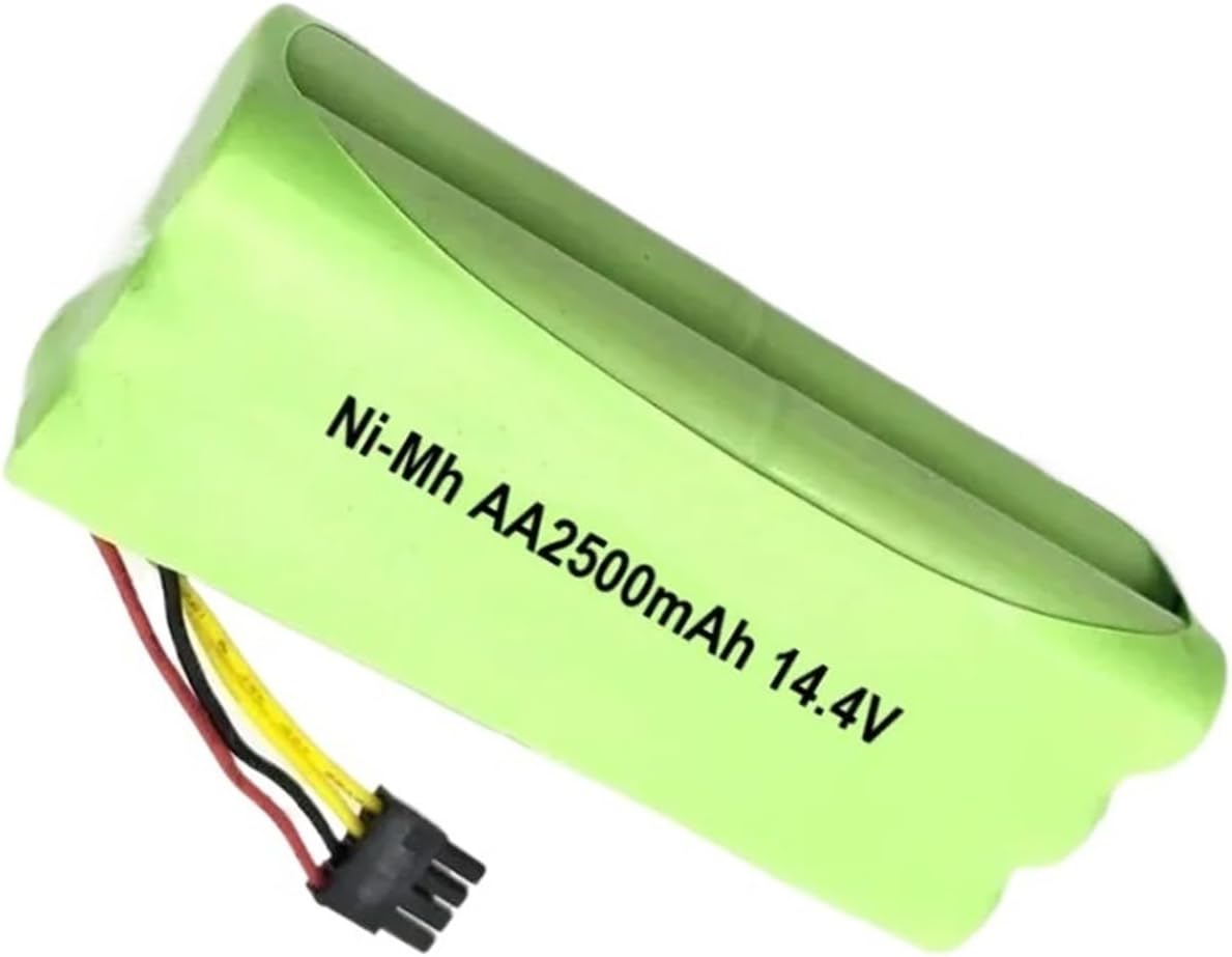 ConvOw Ni-MH AA 2500mAh Compatible con ECOVACS 14.4V Batería recargable compatible con Deebot Deepoo X600 ZN605 ZN606 ZN609 Compatible con