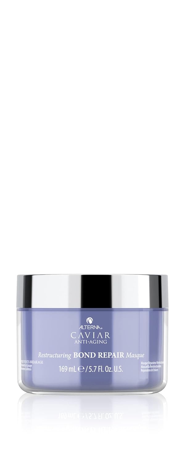 Alterna Caviar – Máscara de reparación de bonos de reestructuración antienvejecimiento, 5.7 onzas, fortalece y protege el cabello dañado, 5.68 onzas