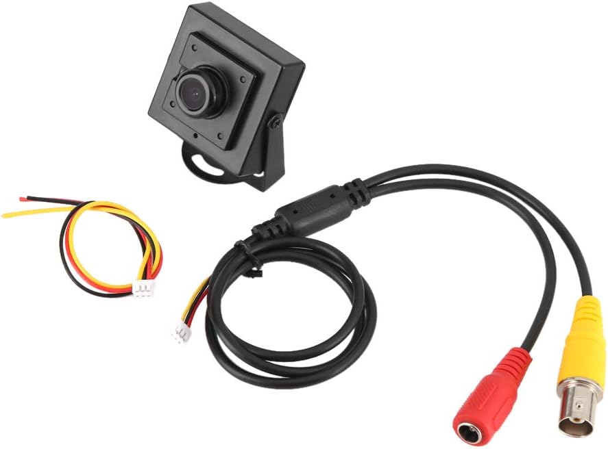 Cámara gran angular, duradera mini HD 700TVL 170 gran angular cámara de vigilancia de fácil instalación de 0.083 in lente cámara de seguridad para