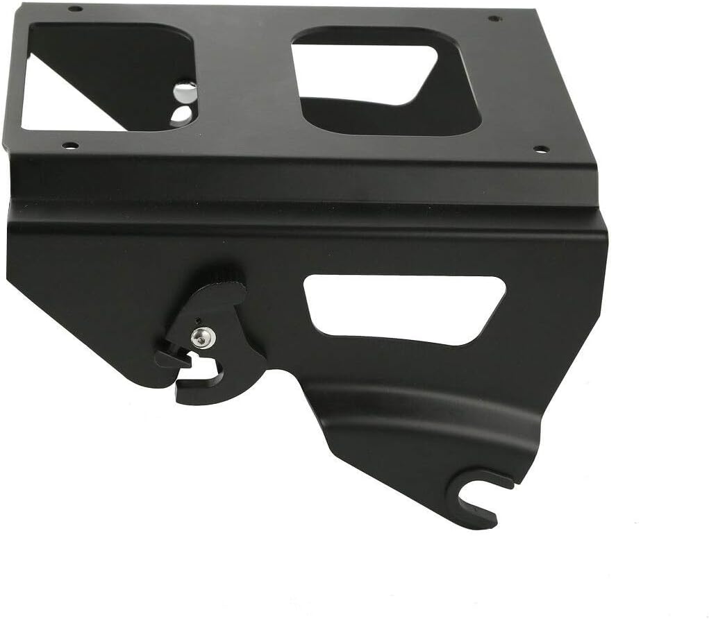 TCT-MOTORPARTS Solo Tour Pack Soporte desmontable para Harley Road King FLHR Street Glide 2009-2013