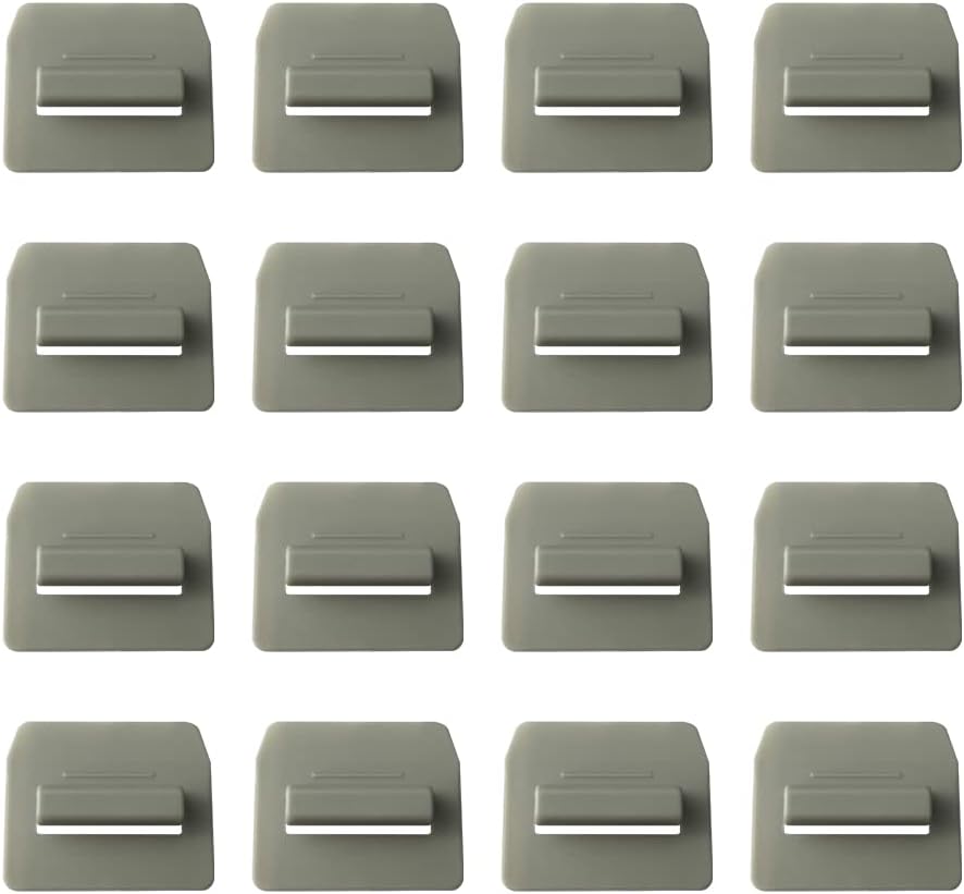 16 clips para parasol para techo corredizo compatibles con Tesla modelo 3 modelo Y, accesorios de instalación de protección solar para techo