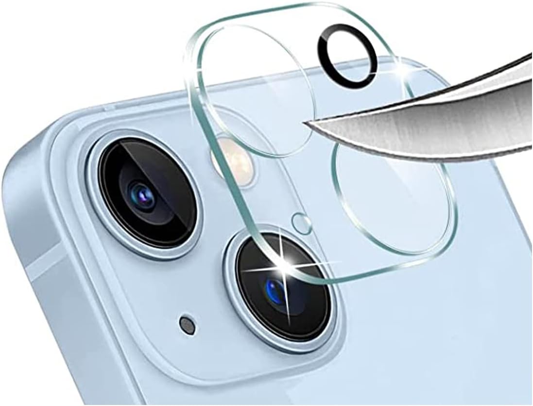 Protector de lente de cámara trasera trasera de vidrio templado para iPhone 1313 Mini – Protector de cobertura completa transparente HD