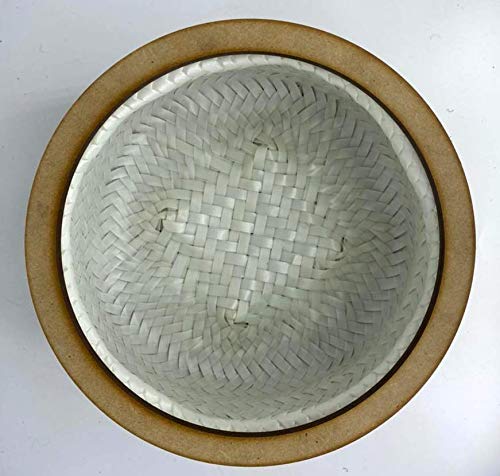 HASTA LA RAIZ  Mexican HANDMADE TORTILLA WARMER. Tortillero made in Mexico with thermal container. Model Huichol Star.