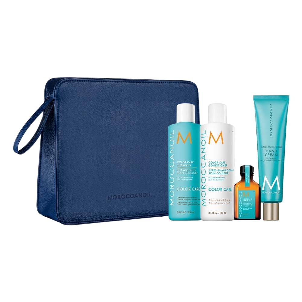 Moroccanoil Luminous Wonders set navideño para el cuidado del color