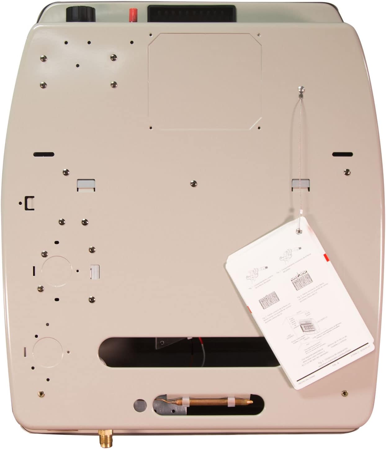 Comfort Glow KWP392 Calentador de pared sin ventilación infrarroja de propano 3 placas 18000 Btu, gris, 24 x 20.9 x 10.5 pulgadas