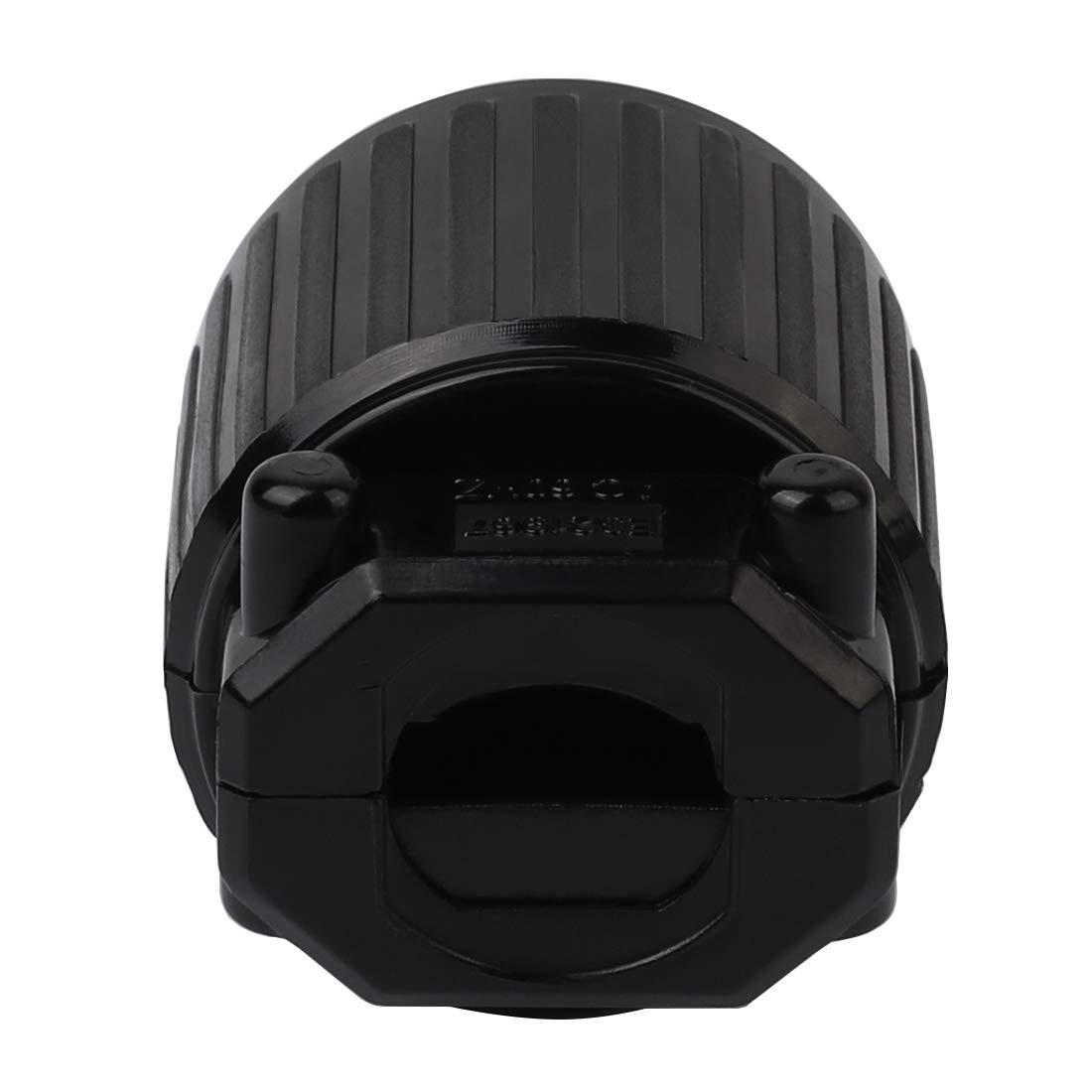 Enchufe de CA macho de 3 clavijas, ángulo recto ETL Nema 5-20P 3 polos DIY enchufe rewirable, 20A 125V USA 3Pin AC Connector, enchufe giratorio de
