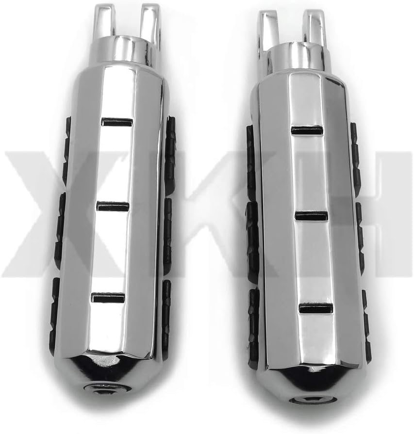 Compatible con Stryker Virago 1100 750 V-Max V-Star 1100 650 Reposapiés delantero Chr B00Y8SH63E