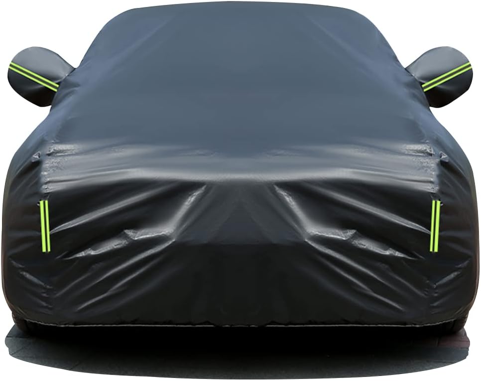 Waterproof Car Cover Compatible with Mazda6 (GJGL) 2012-2023 SedanWagon, Outdoor Full Car Cover with Windproof Straps WindproofDustproofUV