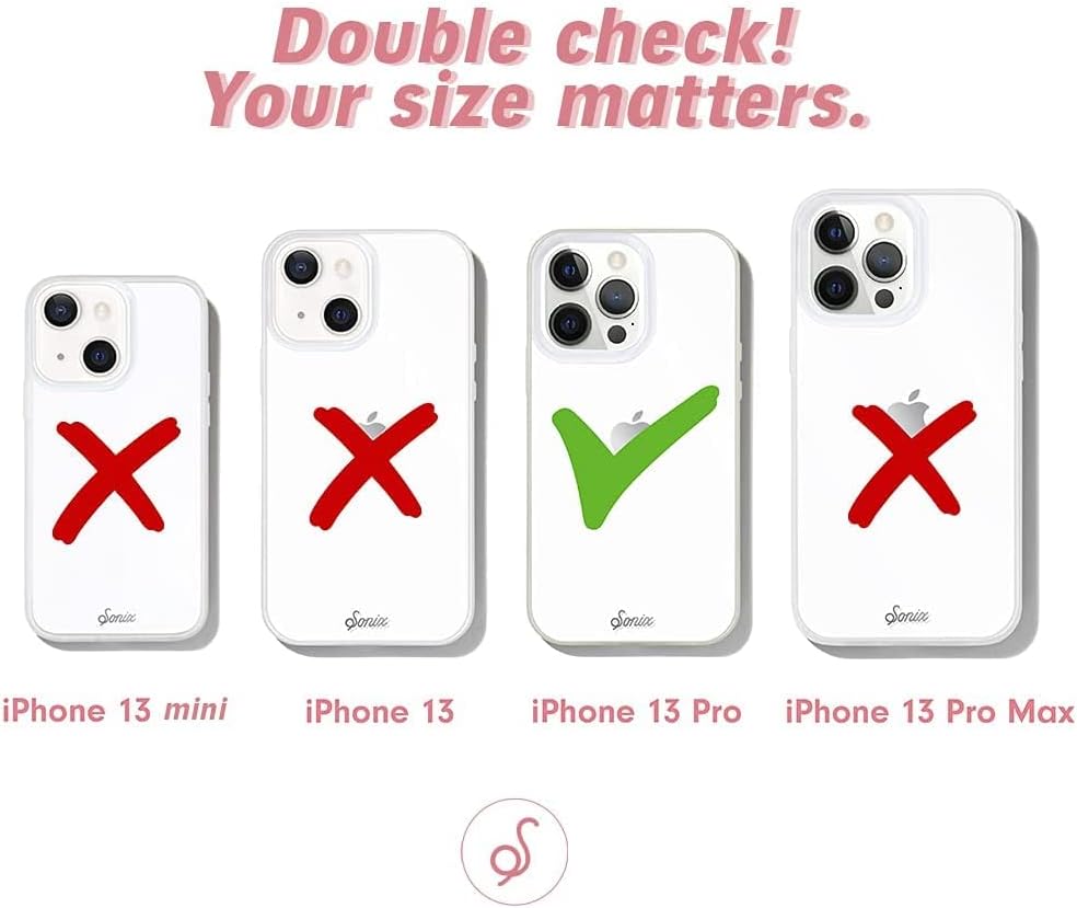 Sonix Funda para iPhone 13 Pro  Compatible con MagSafe  Probada contra caídas de 10 pies  Nubes de ensueño de día