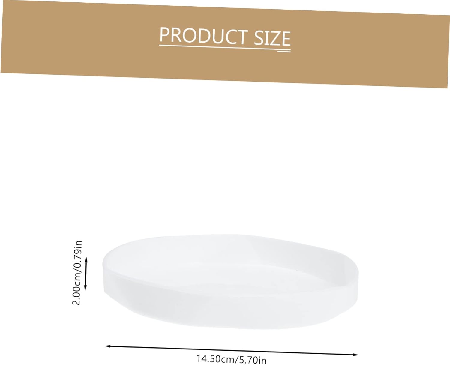 Yardwe 32 Pcs Plastic Plant Tray Plant Drip Tray Plant Pot Trays Round Succulent Saucer Flower Pot Saucer Seasoning Dipping Bowl Cactus Tray
