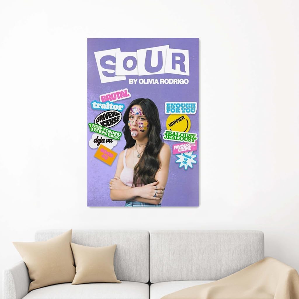 YHFKSIW Olivia – Póster artístico, póster artístico e impresión artística de pared (12 x 18 pulgadas, 5)