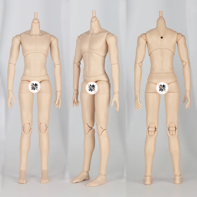 YMY23 YMY25 – Manos de muñeca corporal masculina para muñeca SD BJD articulada ob22, ob24 GSC, accesorios de muñeca corporal de repuesto (23 blanco)