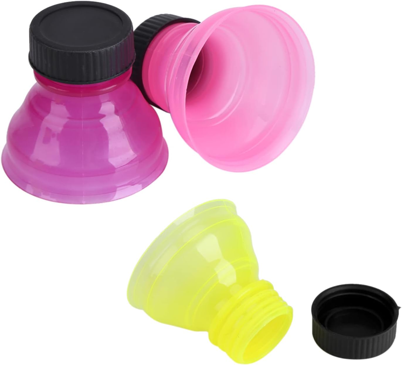 6 tapas reutilizables para botellas de latas a presión para tapa, reutilizables, para picnic, playa, reunión familiar, fiesta, se puede utilizar