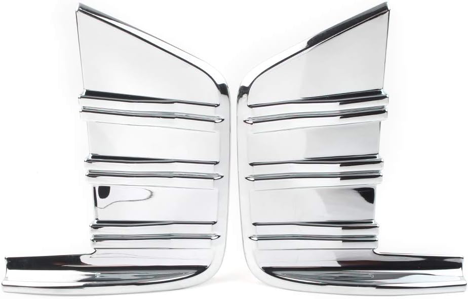 Accesorios para Chevrolet Silverado 2019-2020 2021 cromo delantero antiniebla marco cubierta 2 piezas