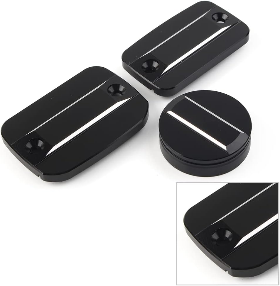 FSFY – Tapa de depósito de líquido de embrague de freno delantero negro para Scrambler 1100 800 accesorio de motocicleta
