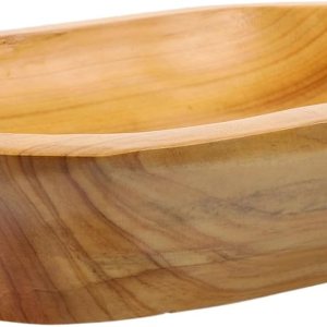 TIDTALEO Bandejas de comida de decoración de madera Bandeja de fruta Tazón de pan de madera Bandeja pequeña Bandeja de madera Frutero de madera TIDTALEO Bandejas de comida de decoración de madera Bandeja de fruta Tazón de pan de madera Bandeja pequeña Bandeja de madera Frutero de madera