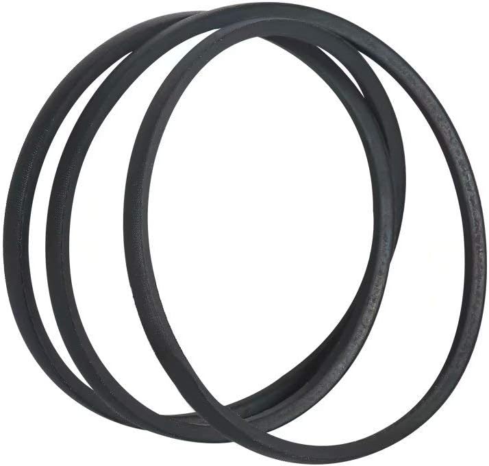 Correa de transmisión de tractor de cortacésped 38 pulgadas x 33 pulgadas para AYP 196857 532196857, Craftsman 33361, Husqvarna 532196857