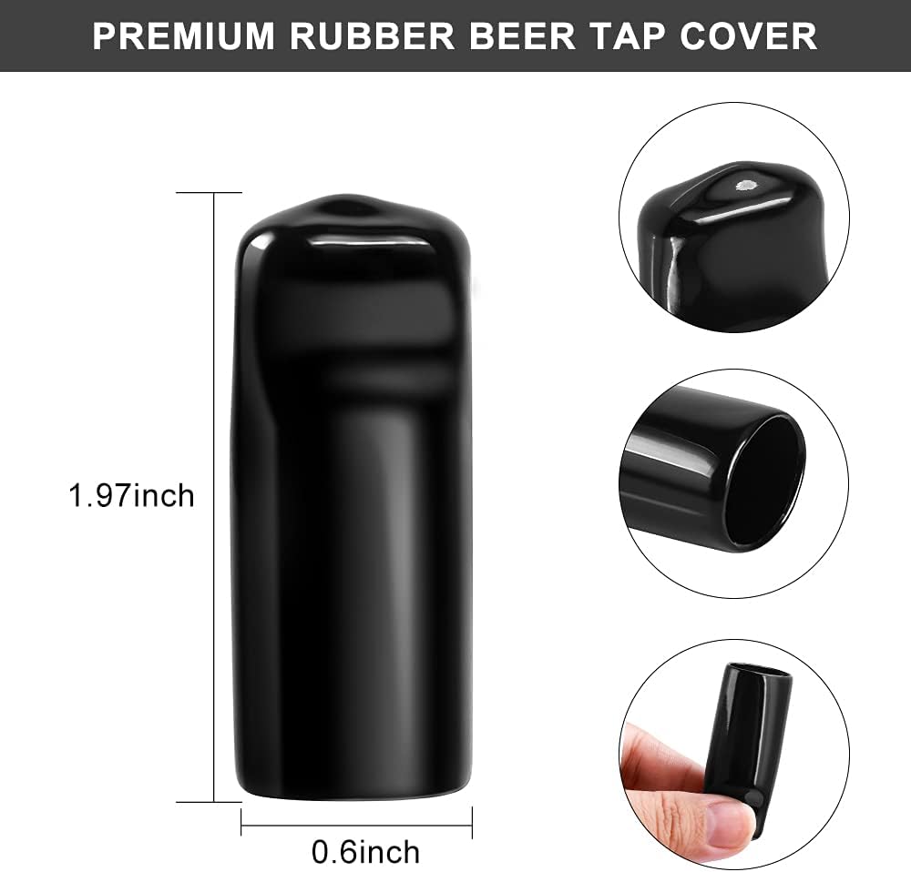 Cubierta de grifo de cerveza para grifo de cerveza de barril, chupete, grifo de cerveza, tapa de grifo de cerveza, tapa de grifo de cerveza de goma