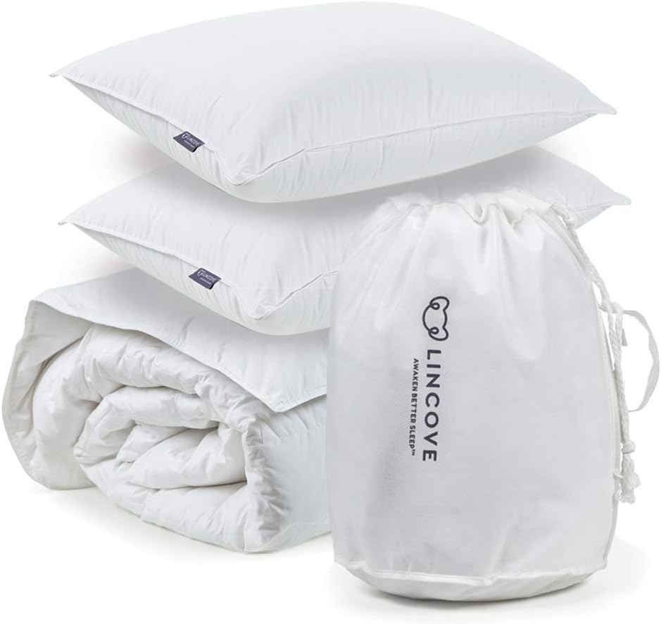 Lincove Paquete de mudanza Cloud Pillow – Queen Soft