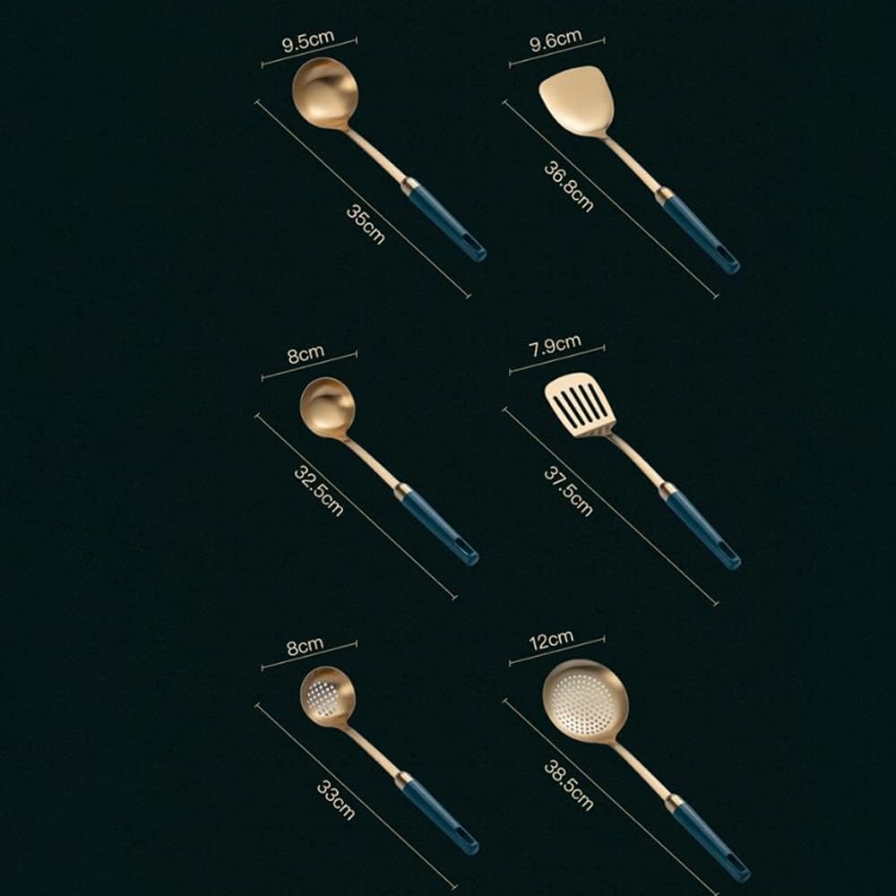 Clásico portátil de acero inoxidablecucharacuchara de sopaespátulaantiadherente cocina cocina utensilios utensilios de cocina