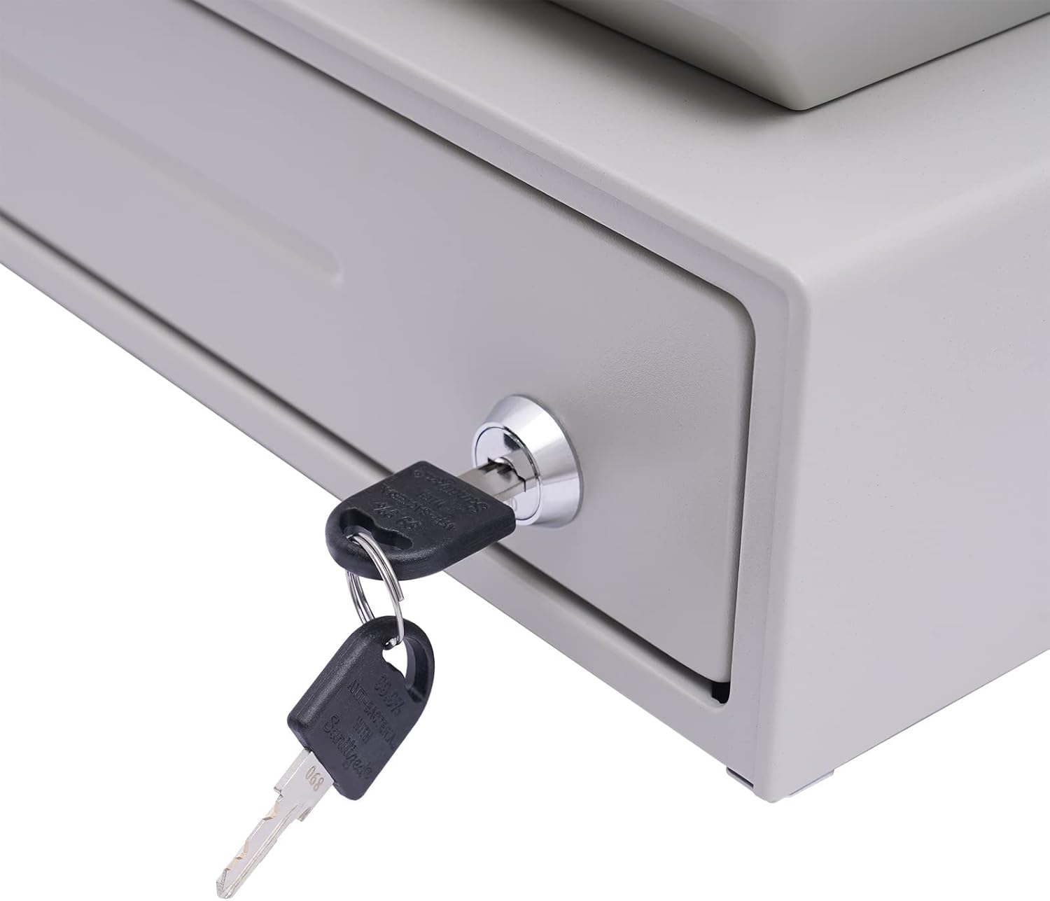 Caja de cajón de caja registradora electrónica, sistema de gestión de efectivo, pantalla térmica electrónica, caja registradora electrónica con