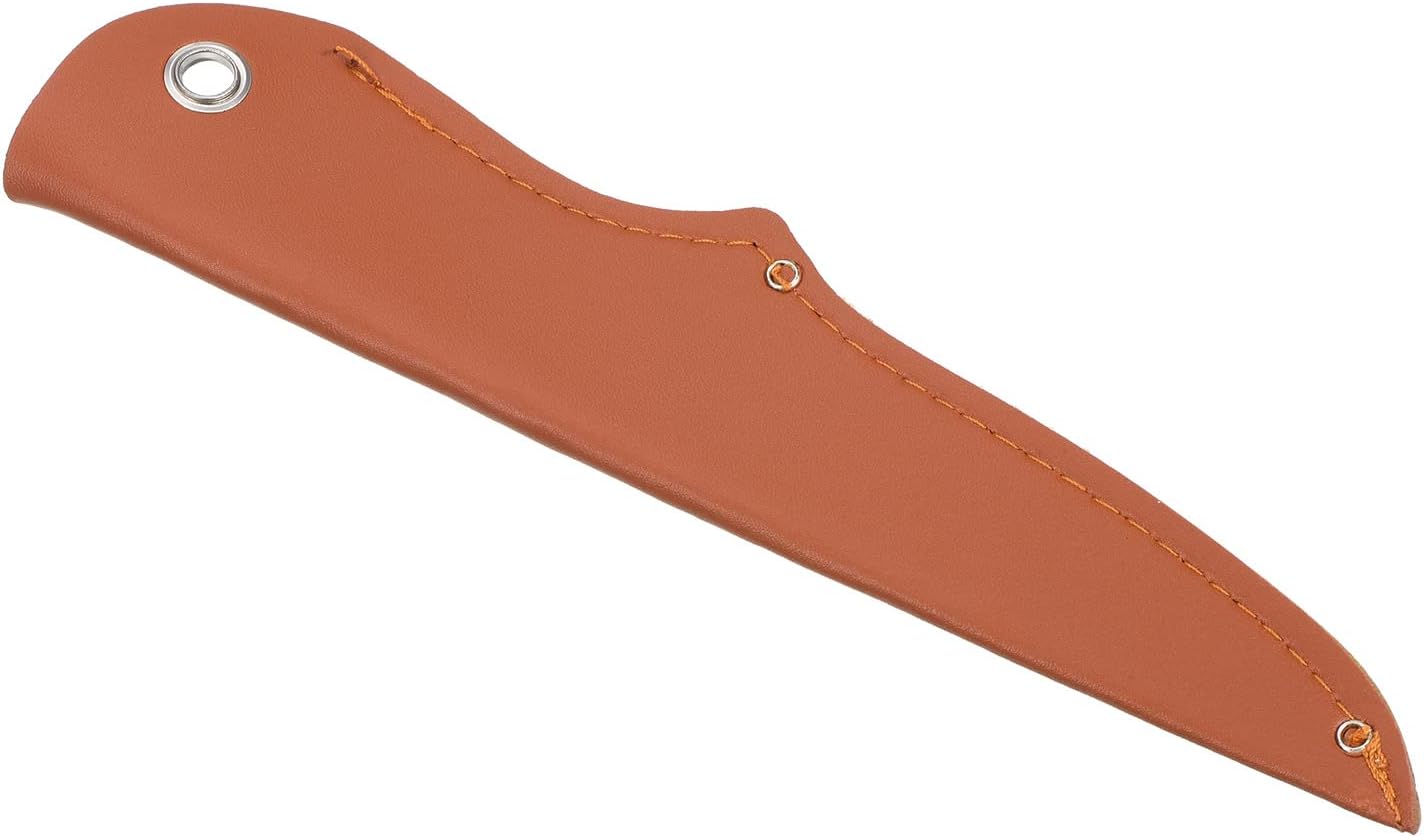 PATIKIL Funda de cuero sintético de 9 pulgadas, funda para cuchillos, protector de filos, protector de cuchilla universal para cocina en casa, color