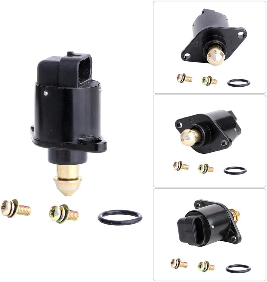 ROADFAR Válvula de control de aire de ralentí Válvula IAC para 1990-1997 para Jaguar Vanden PlasXJ6, 1995-1997 para Jaguar XJR, 1992-1996 para