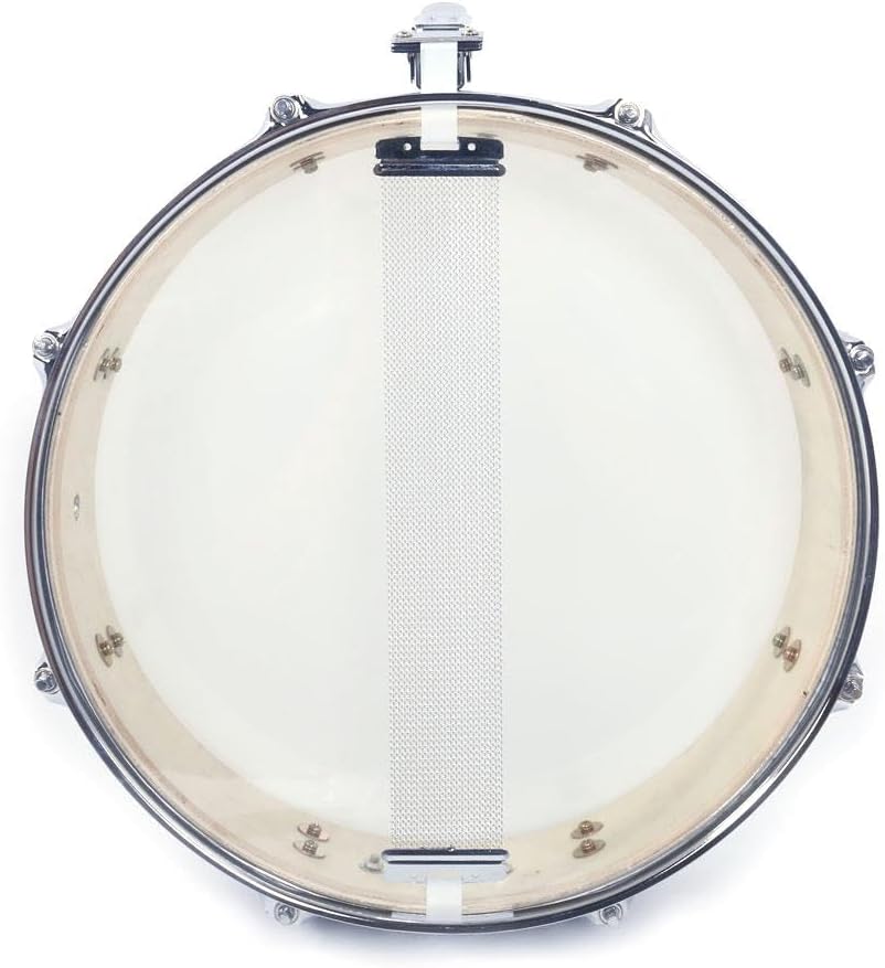 Expert Snare Drum Set Tambor de caja profesional con baquetas juego de correa para llaves – Elegante instrumento de percusión negro