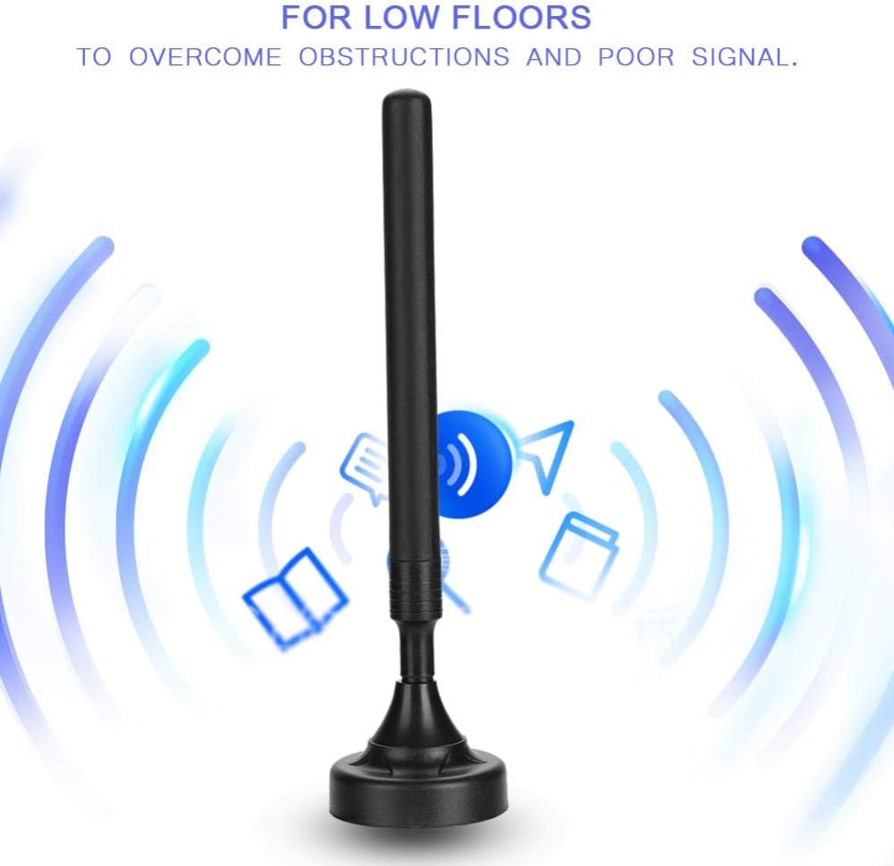 Antena de radio FM portátil para el hogar, 25dB de alta ganancia, señal estable de 85-112 Mhz, antena FM USB para piso bajo