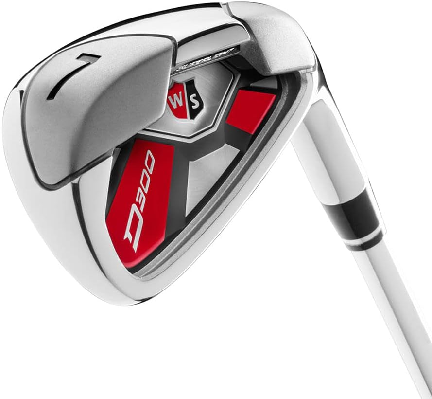 Wilson D300 Sl Combo Hierros #4H, 5-Pw Grafito Regular Derecho